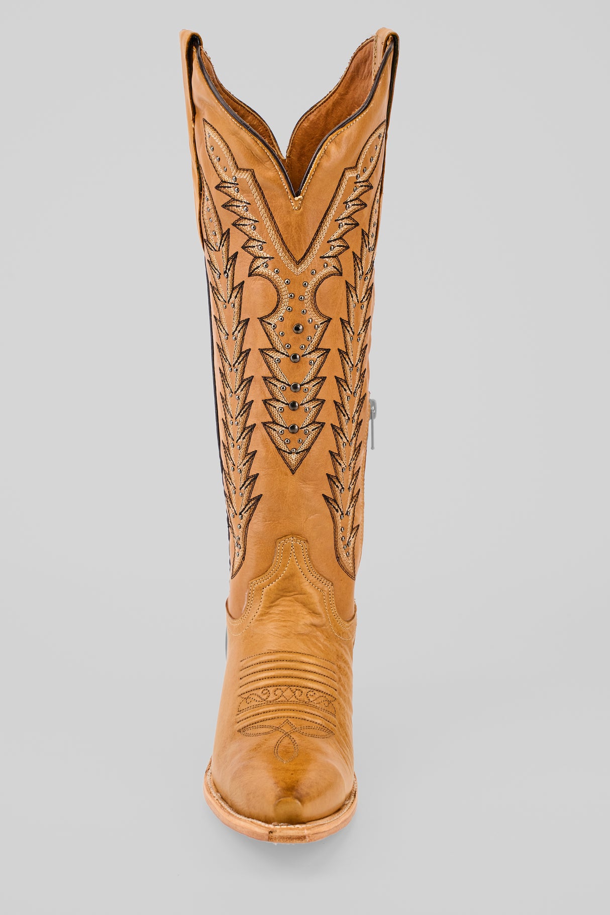 Alana Gold - Tall Shaft - Snip Toe