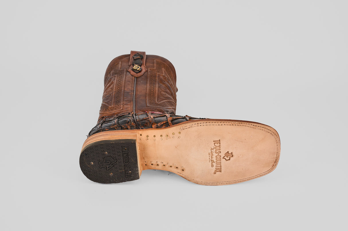 Conor - Rustic Cognac - Square Toe