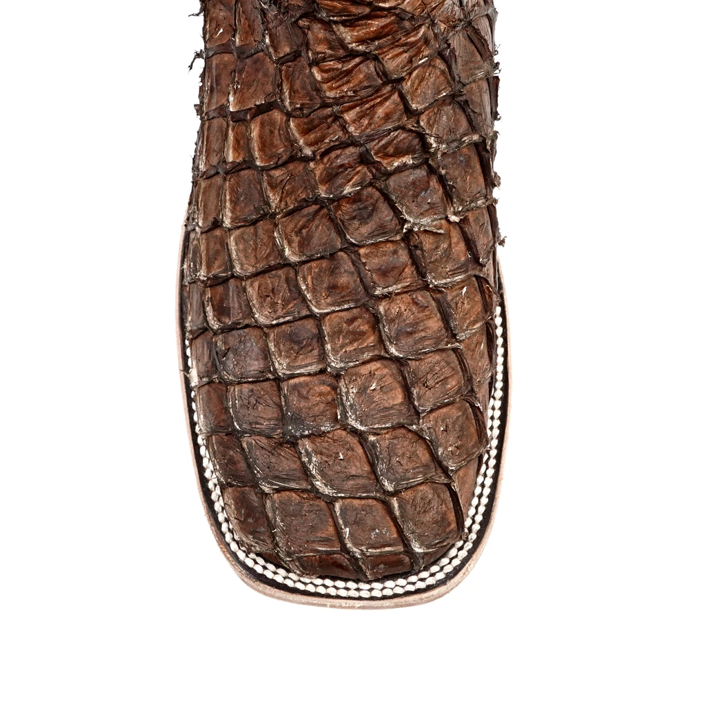 Pirarucu Fish Boots - Brown - Square Toe (PZ60 E.C.)