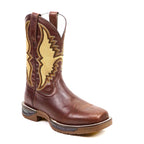 Texas Country - Thunder Chestnut Work Boots - Soft Toe (TC006)