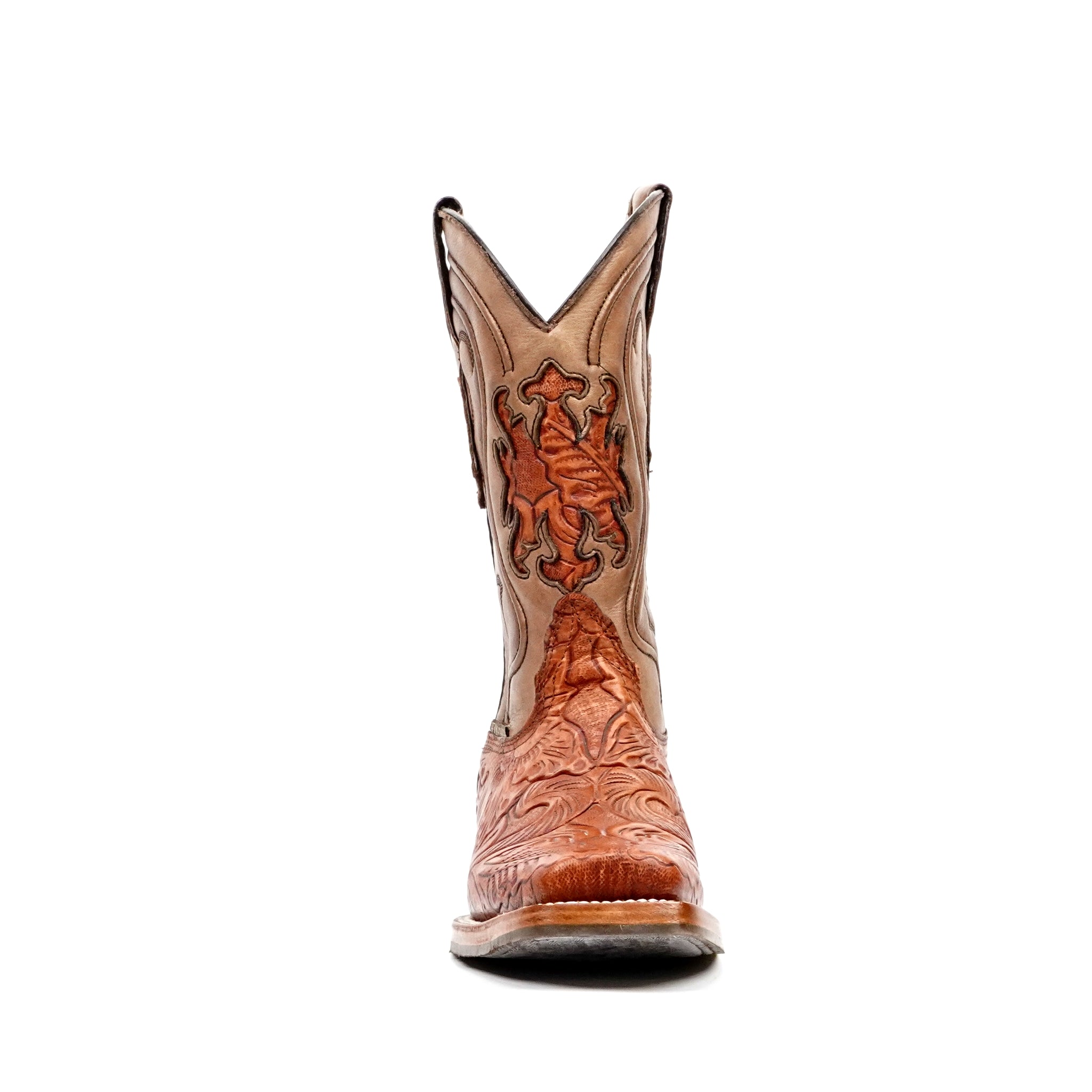 E697 Chiseled Branches Cognac H-Rodeo