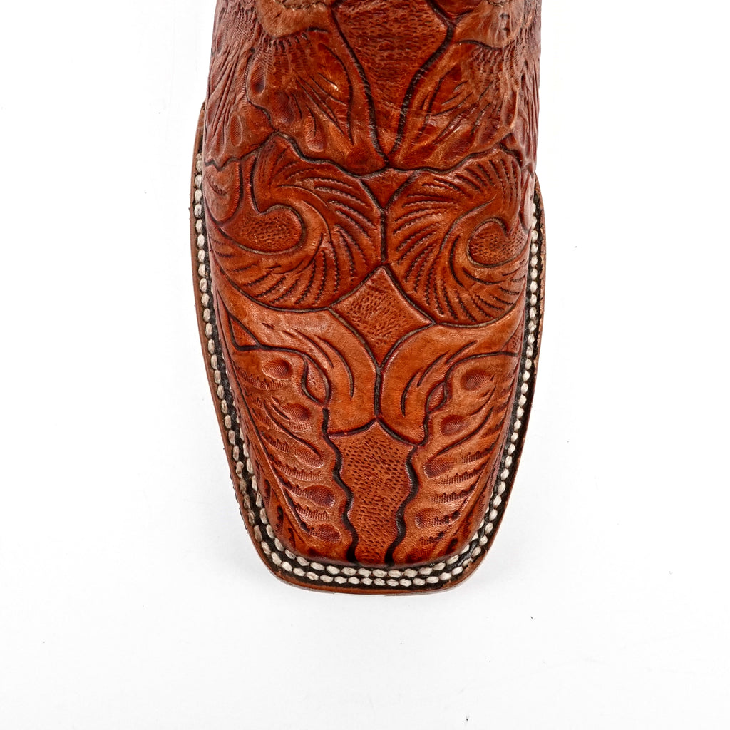 E697 Chiseled Branches Cognac H-Rodeo