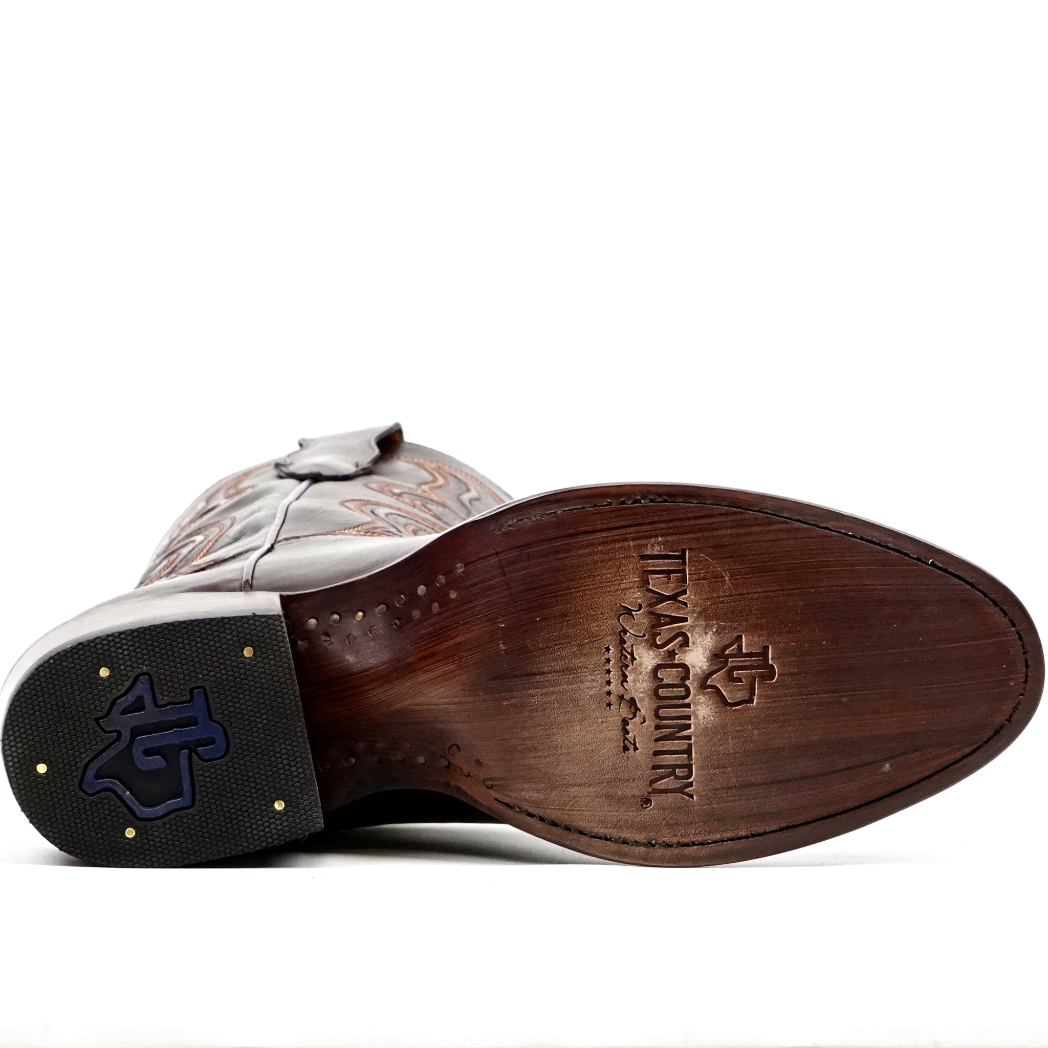 Botas Vaqueras Boney - Chocolate Clayton - Punta Roper (TS203)