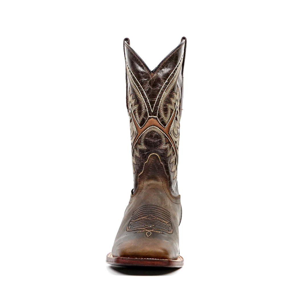 Botas Vaqueras Azkar Tan - Punta Cuadrada (E29)