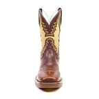 Texas Country - Thunder Chestnut Work Boots - Soft Toe (TC006)