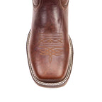 Texas Country - Thunder Chestnut Work Boots - Soft Toe (TC006)