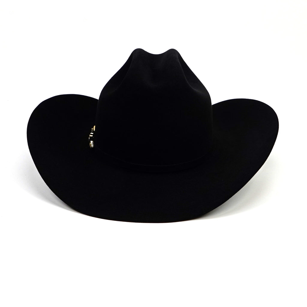 Tony Lama - Sombrero de vaquero 1000X Platinum - Negro
