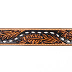 Hand-Tooled Leather Belt (MOD 2)