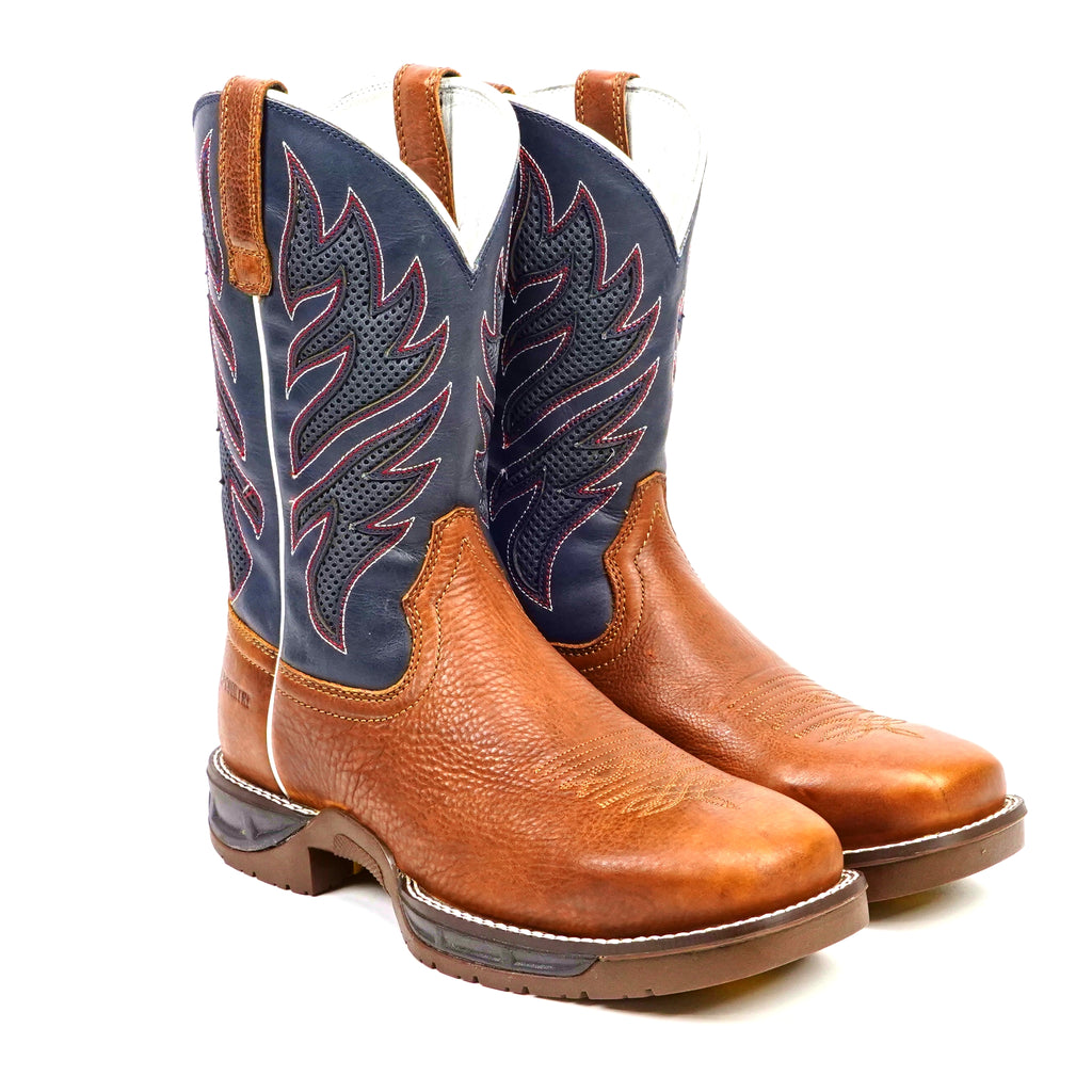 Texas Country - Wings Honey Work Boots - Soft Toe (TC007)