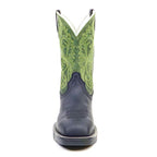 Texas Country - Green & Black Work Boots - Composite Toe (TC008)