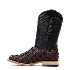 Botas Connor Pirarucu - Rojas - Punta Cuadrada (PZ60)