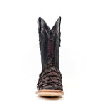 Botas Connor Pirarucu - Rojas - Punta Cuadrada (PZ60)