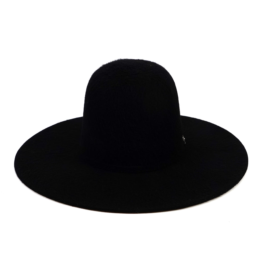 TC Hats - Sombrero Grizzly de copa abierta 6X - Negro