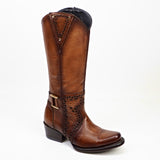 Conny Taupe - Round Toe