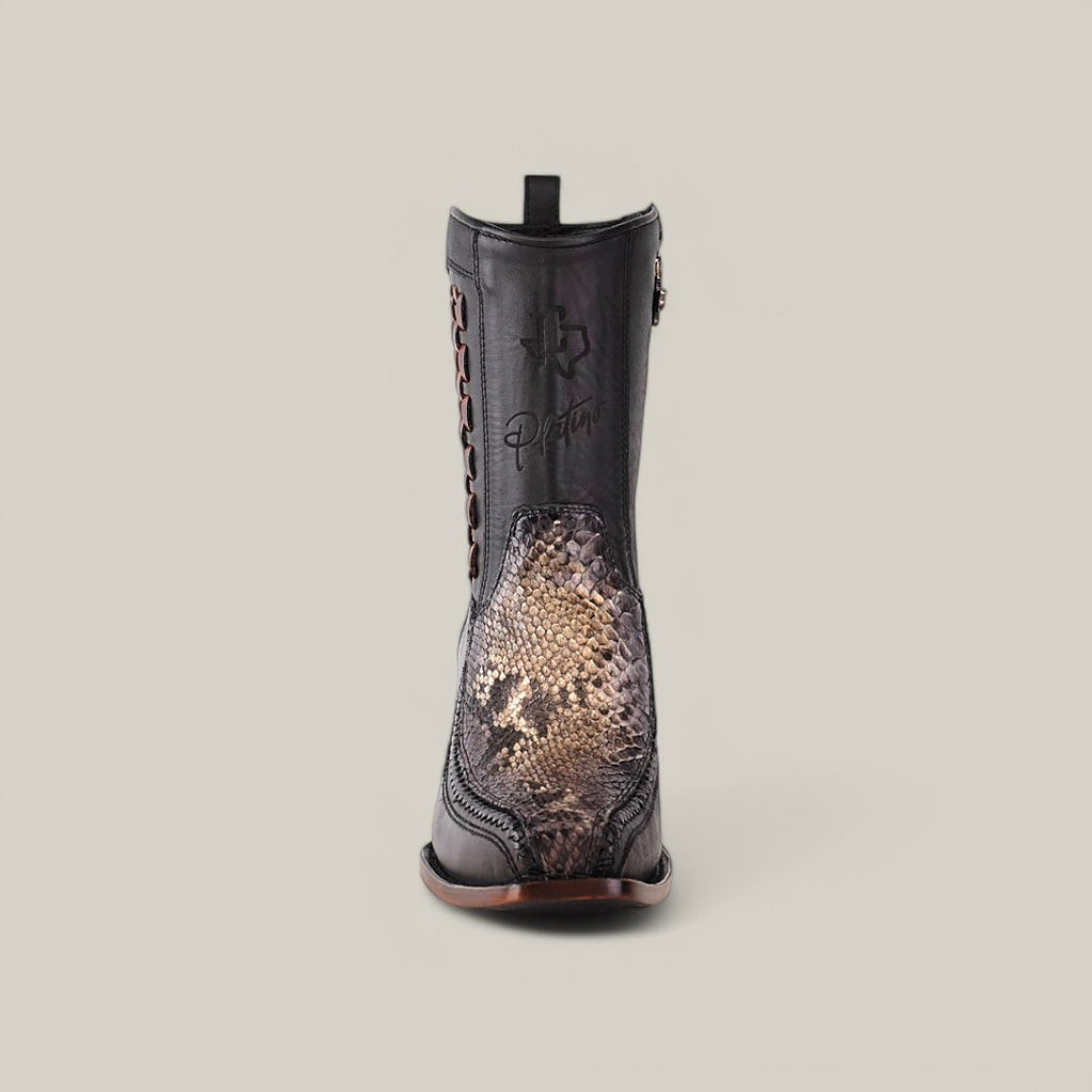 Exotic Python - Natural - Narrow Square Toe