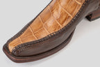 James - Fawn - Narrow square toe - zip