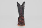 Connor Pirarucu Fish Boots - Red - Square Toe (PZ60)