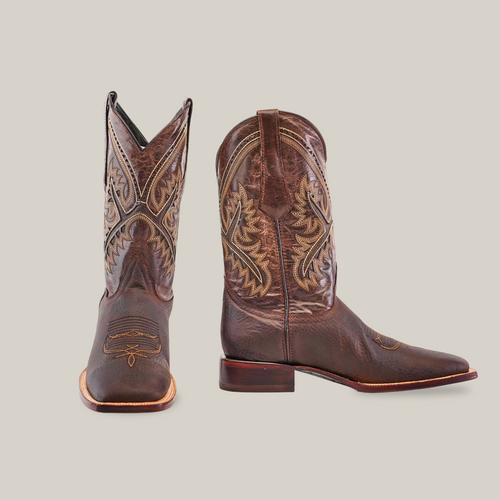 Cheyenne Chocolate - Square Toe