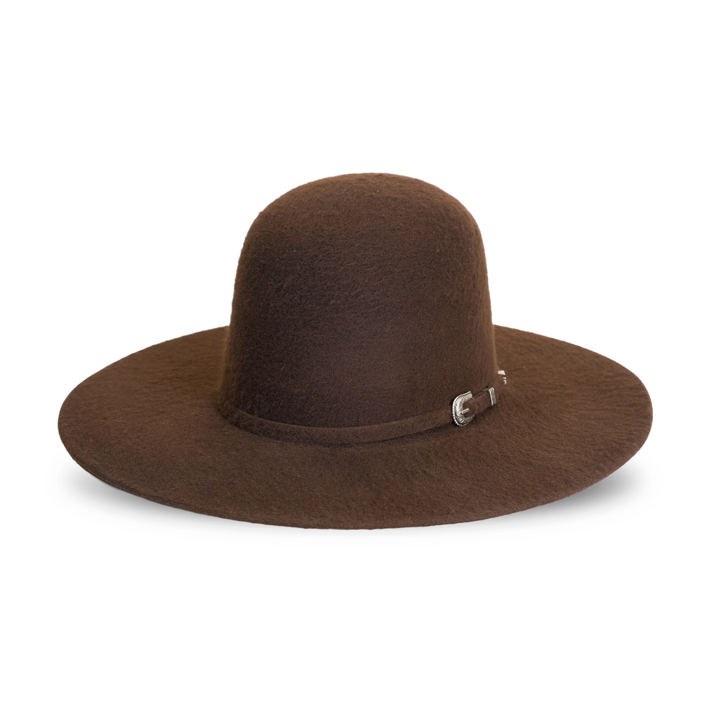 TC Hats - Grizzly de copa abierta 6X - Marrón
