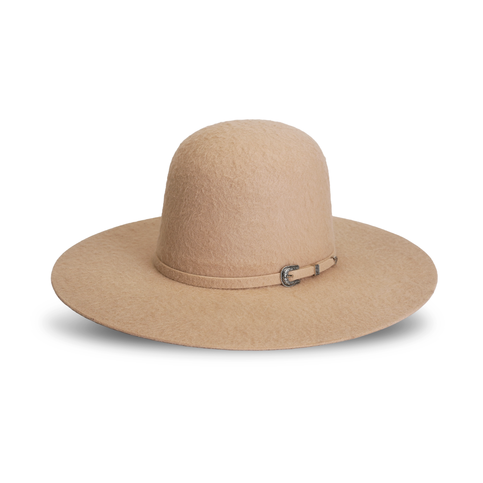 Sombreros TC - Grizzly de copa abierta 6X - Silver Belly