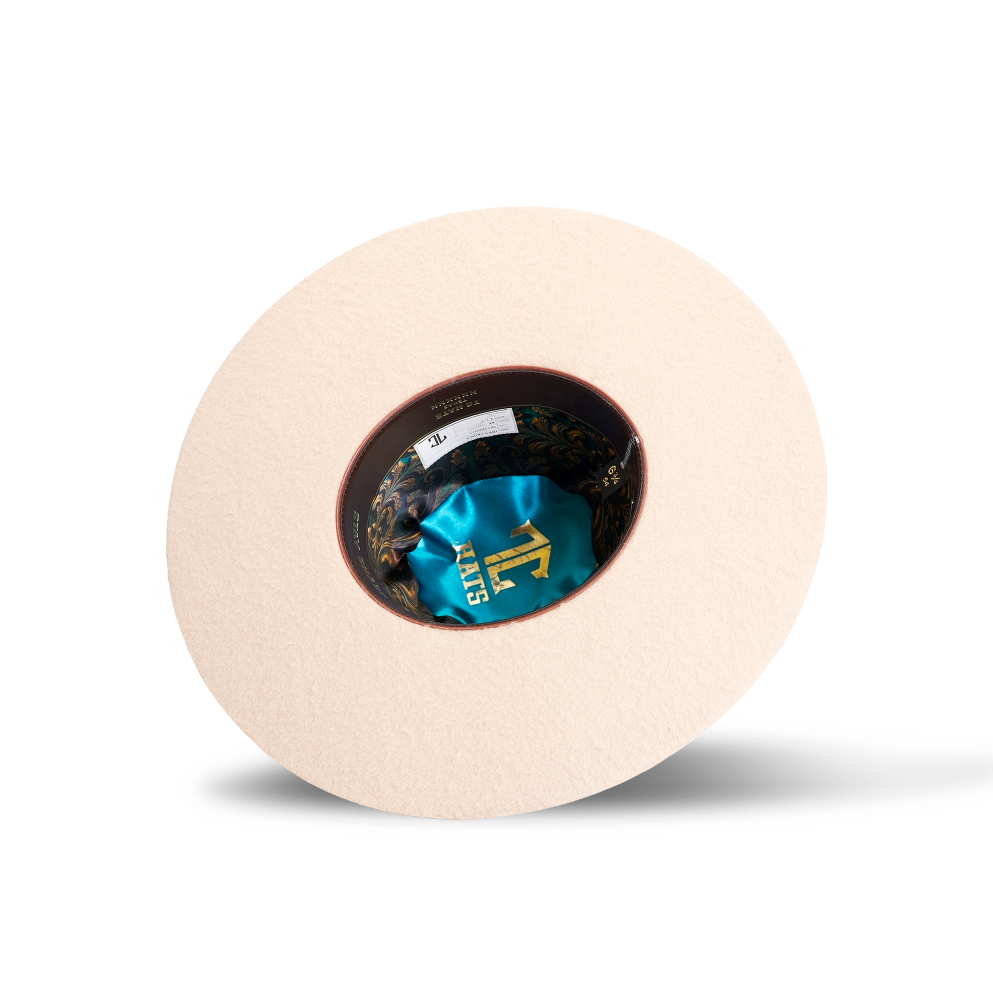 Sombreros TC - Grizzly de copa abierta 6X - Silver Belly