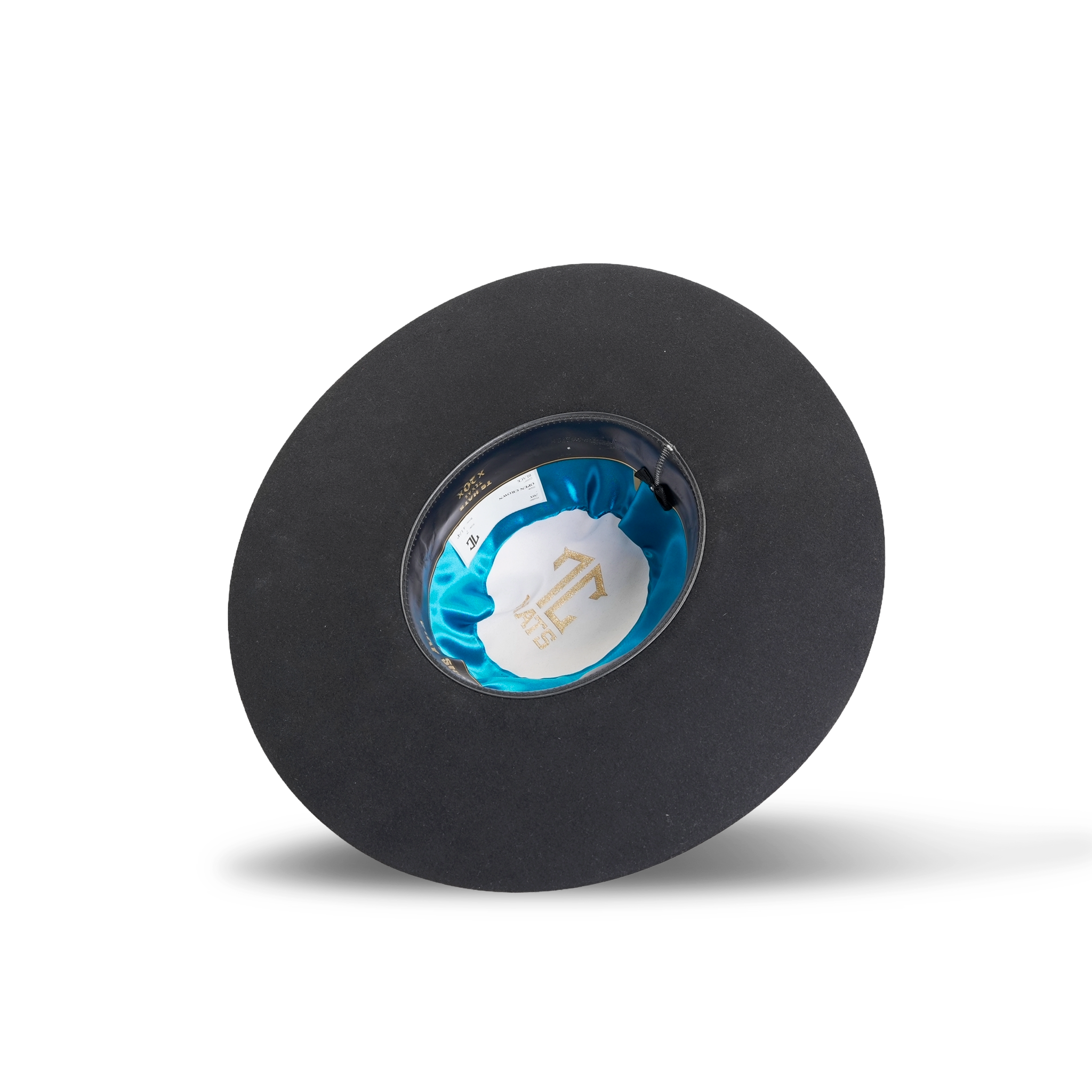 20X Sombreros Felt TC de Copa Abierta negros