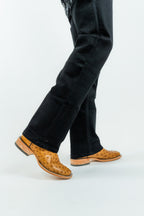 Western Blue - Men's Straight Leg Dark Denim Jeans (WJ2353)