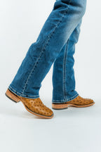 Western Blue - Men's Classic Modern Boot Cut Jeans (W478)