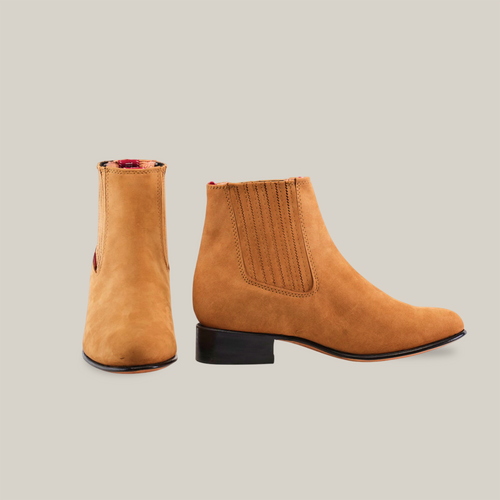 Prime Suede Honey Round Toe