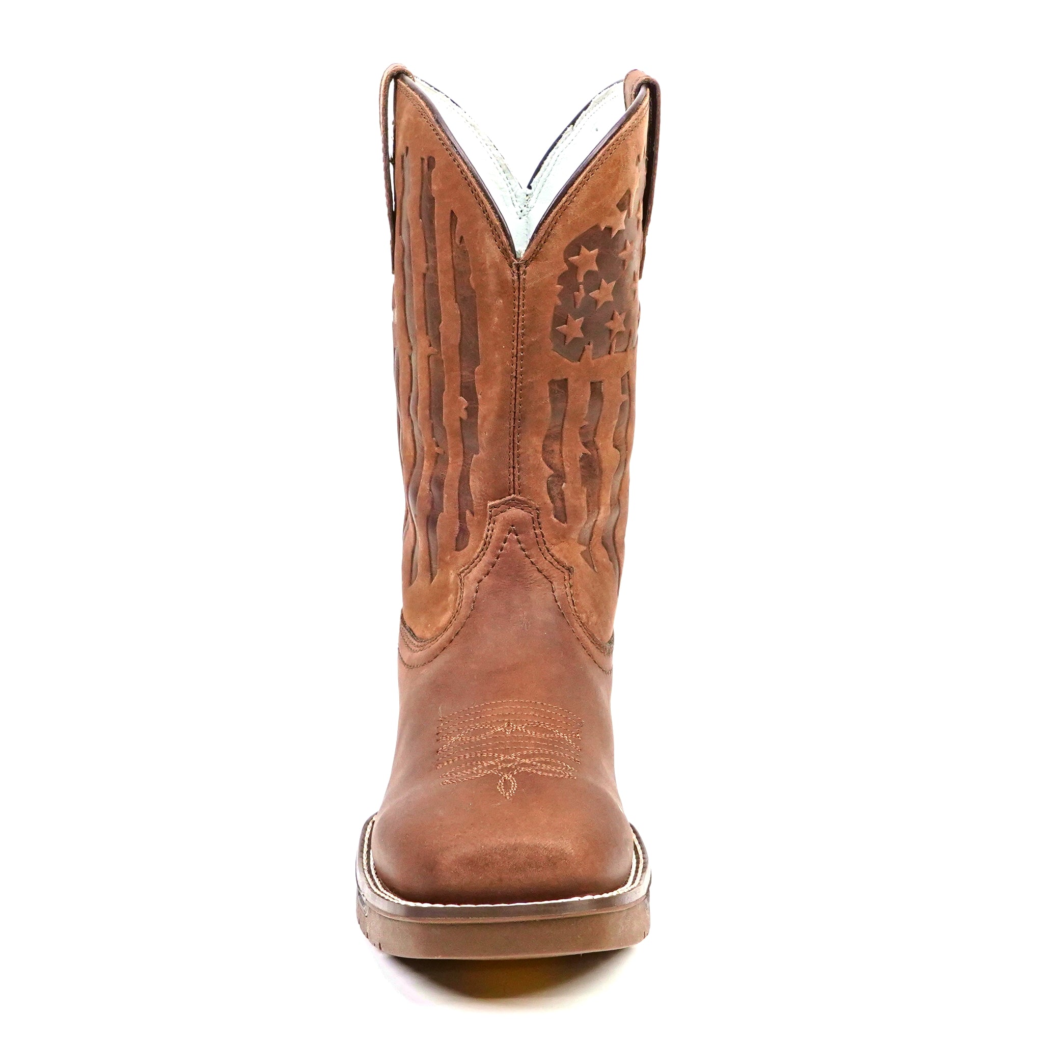 Texas Country - Chocolate Brown Work Boot - Soft Toe (TC005)