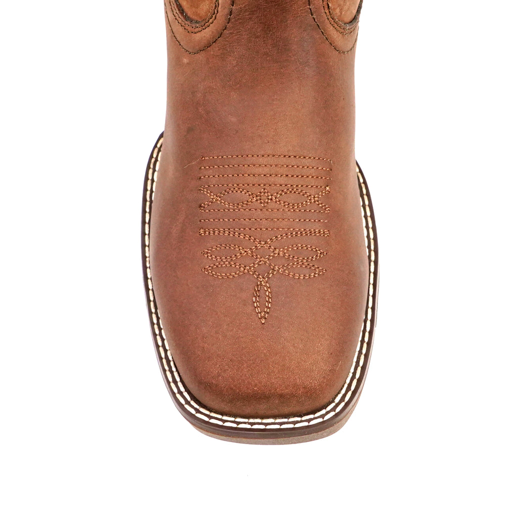 Texas Country - Chocolate Brown Work Boot - Soft Toe (TC005)