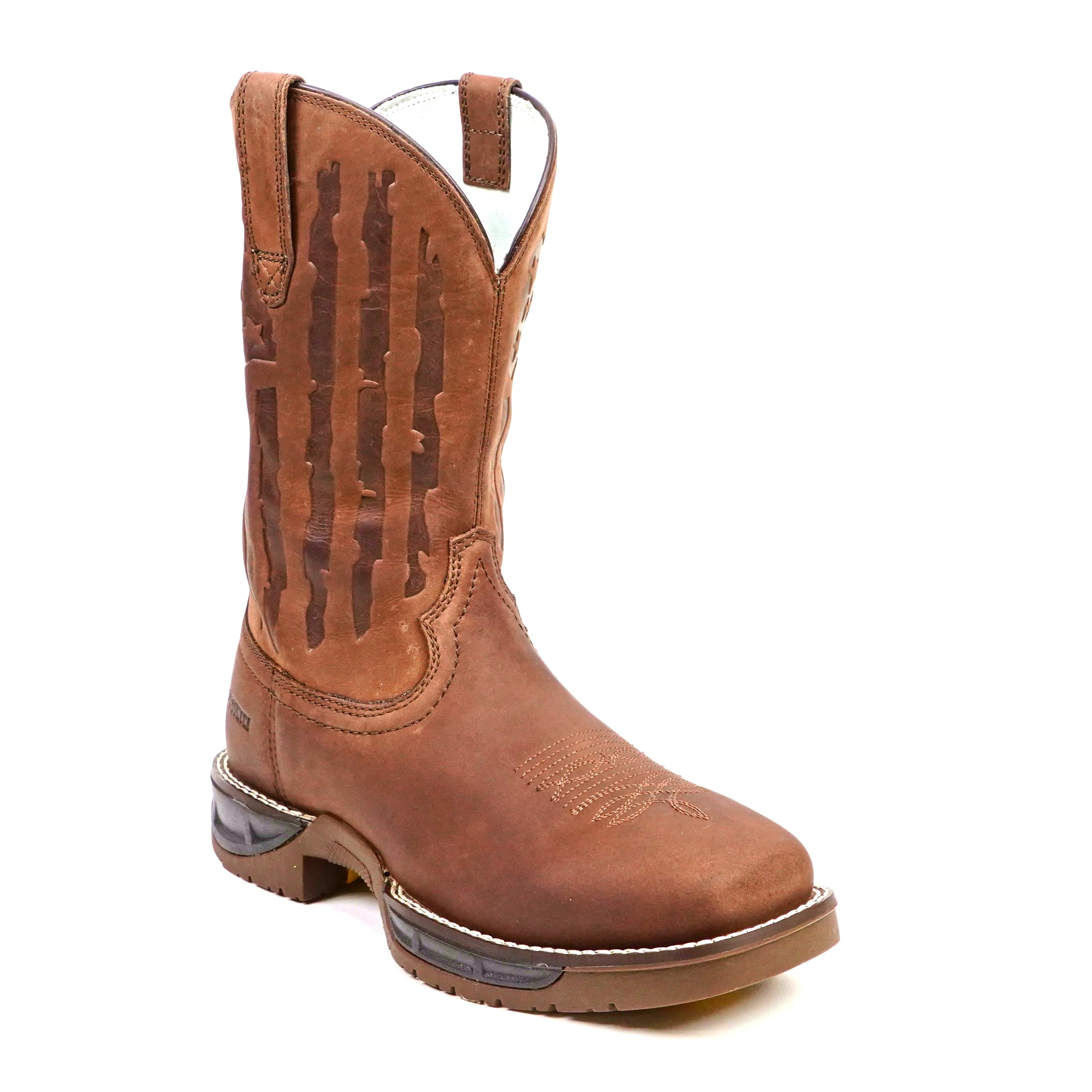 Texas Country - Chocolate Brown Work Boot - Soft Toe (TC005)