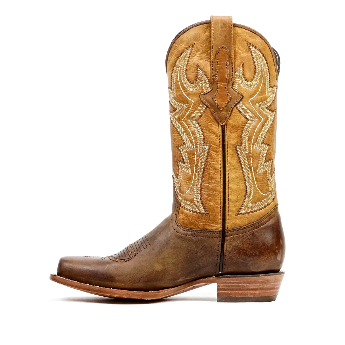 Azkar Tan Cowboy Boots - Narrow Square Toe (E906) - Gomez Western Wear