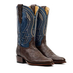 Bull Shoulder Cowboy Boots - Clayton Brown - Roper Toe (TS203) - Gomez Western Wear