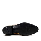 Crocodile Tail Orix Boots - Embossed Leather - Round Toe (E437) - Gomez Western Wear