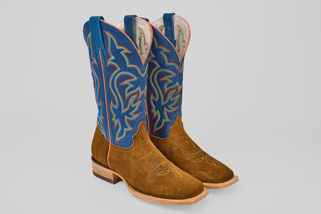 Gold Suede - Square Toe - Gomez Western Wear