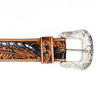 Hand-Tooled Leather Belt (MOD 2) - Gomez Western Wear