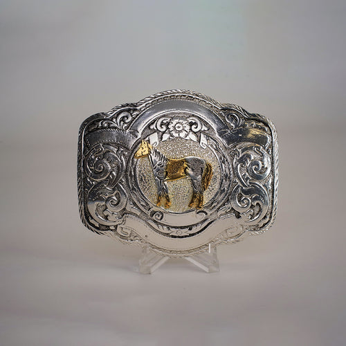 Floral Full Horse Buckle