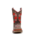 Maurich - Girl's Chocolate Double-Density Boots - Square Toe - Gomez Western Wear