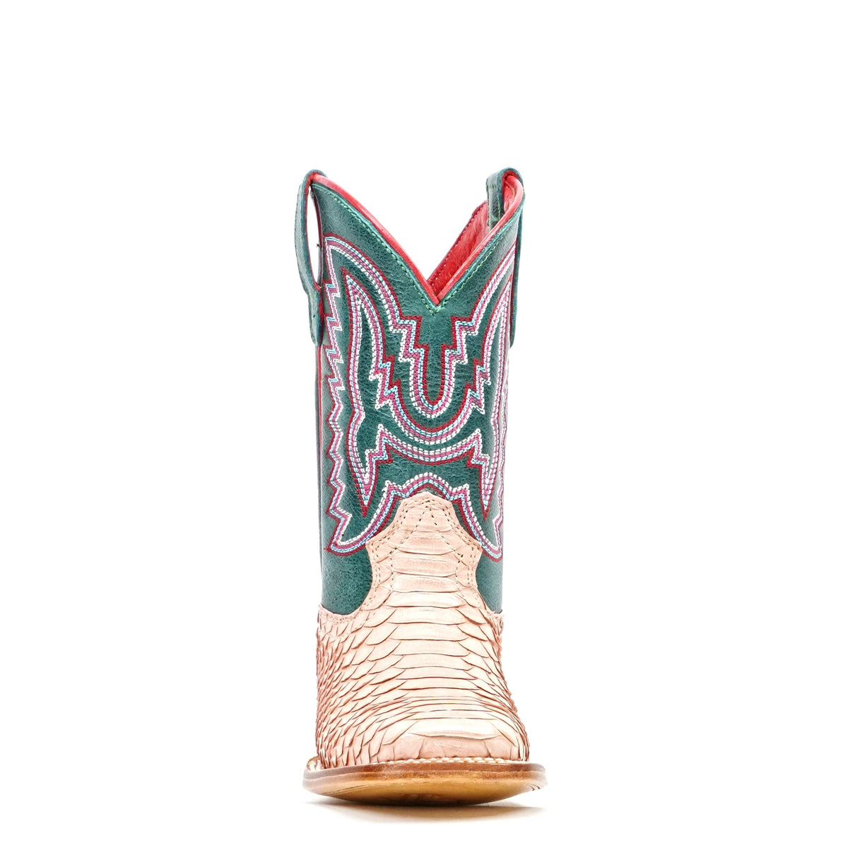 Python Girls Boots - Pink - Square Toe - Gomez Western Wear
