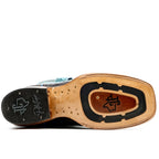 Ranger Caiman Belly Boots - Brown - Square Toe - Gomez Western Wear