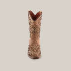 Vitralli Studs Beige Punta Recortada - Botas para Niños
