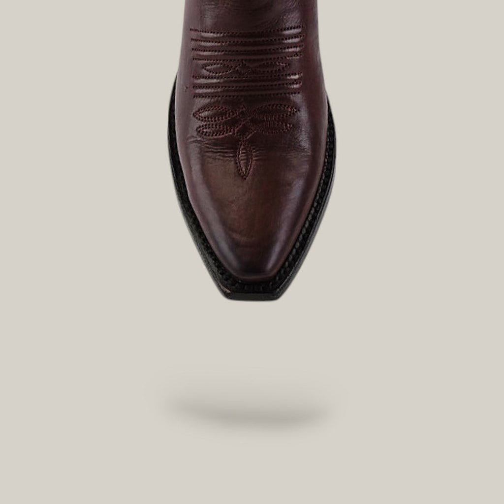 TS 013 Alexia Clayton Calf Choco H-Retro - Gomez Western Wear